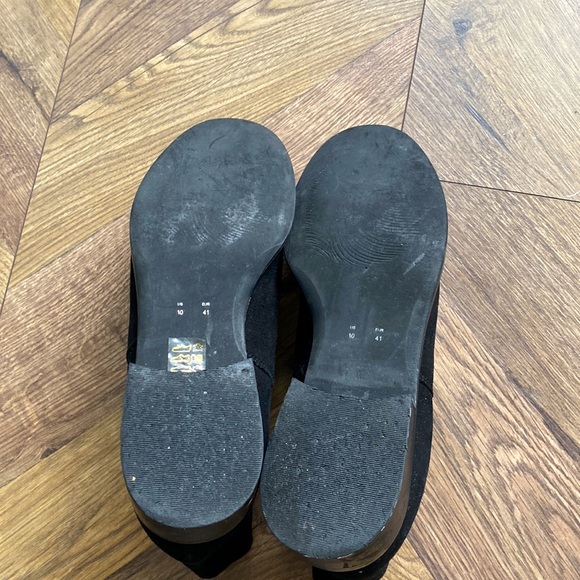 Black Suede Chelsea Ankle Boots - Picture 6 of 6